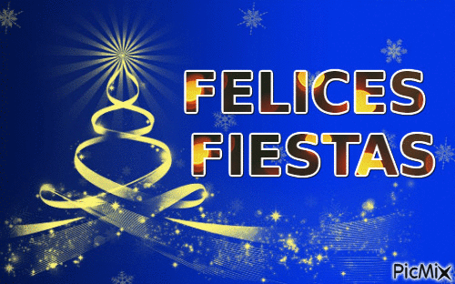 FELICES FIESTAS2 - Безплатен анимиран GIF
