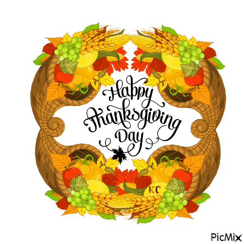 Thanksgiving - Animovaný GIF zadarmo
