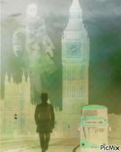 London fog - GIF animado gratis