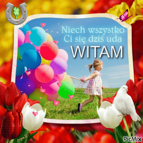 witam - Zdarma animovaný GIF