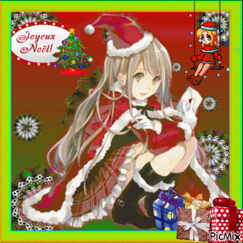 Christmas - Manga - Δωρεάν κινούμενο GIF