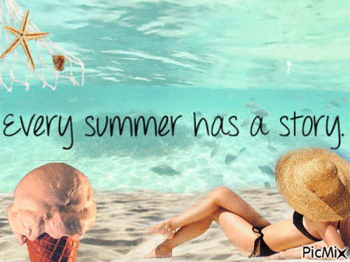 summer story - Gratis animeret GIF