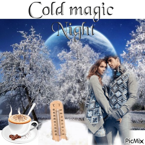 Cold Magic Night - png ฟรี