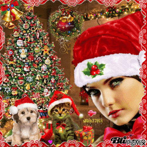 Merry Christmas    11-8-21  by xRick7701x - Darmowy animowany GIF