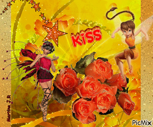 Kiss - Zdarma animovaný GIF