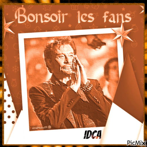 Bonsoir les fans - Бесплатни анимирани ГИФ