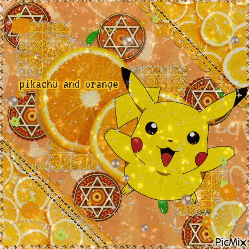 pikachu ❤️ elizamio - GIF animé gratuit