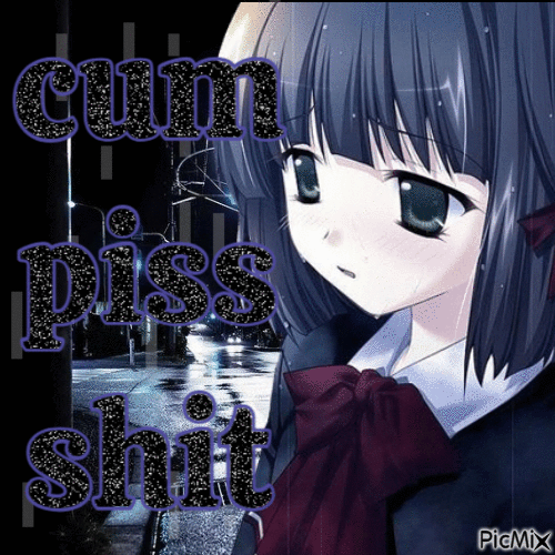 depressed anime girl - Darmowy animowany GIF