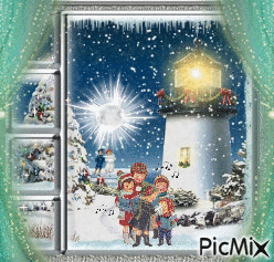 Christmas Carols! - Animovaný GIF zadarmo