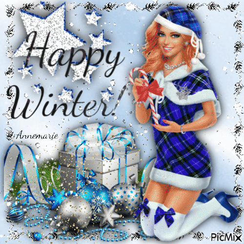 Happy Winter! - Gratis animerad GIF