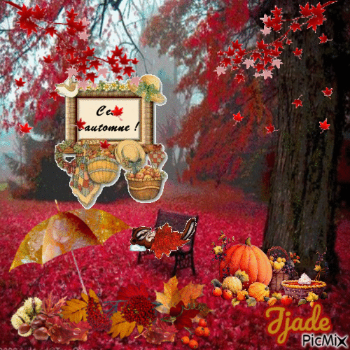 automne - Gratis animeret GIF