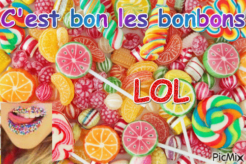 Bonbons - Безплатен анимиран GIF