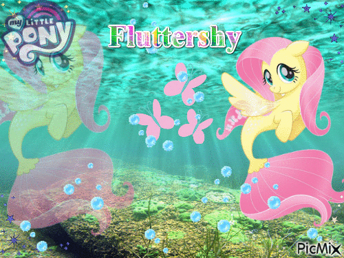 Fluttershy - Gratis animerad GIF