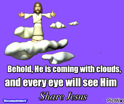 Revelation 1:7 - Bezmaksas animēts GIF