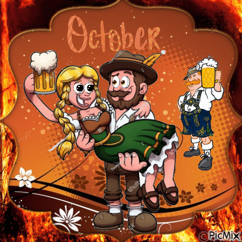 OCTOBER - Ingyenes animált GIF