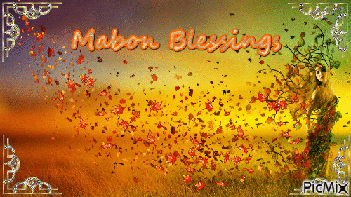 Mabon Blessings - Free animated GIF