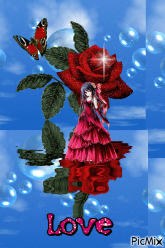 roses for you - Бесплатный анимированный гифка