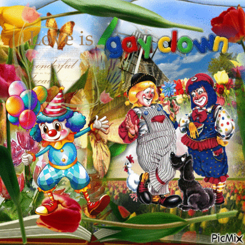 clown tulipe - Ingyenes animált GIF