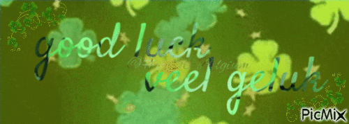 luck     geluk    vec50 - Bezmaksas animēts GIF