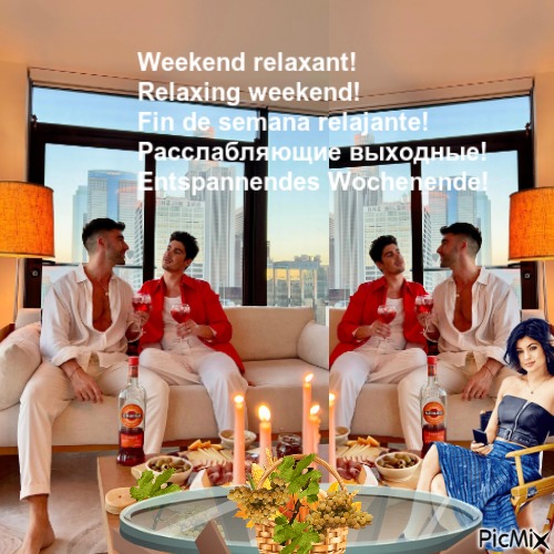 Entspannendes Wochenende! - PNG gratuit