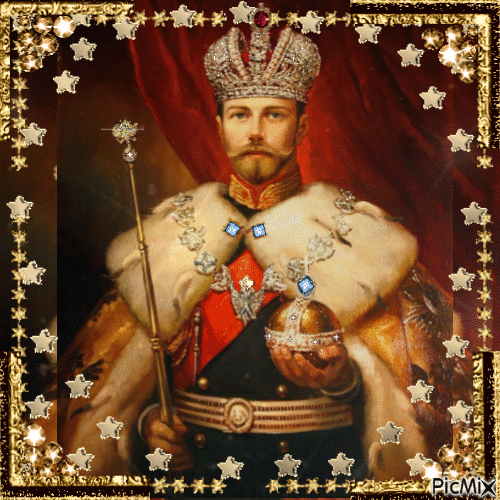 Nicolas II - GIF animado grátis