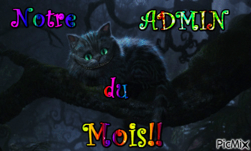 Admin du mois - Bezmaksas animēts GIF