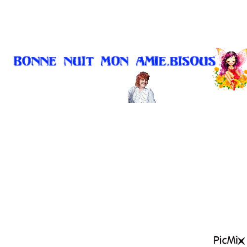 bonnuit amie - Бесплатный анимированный гифка