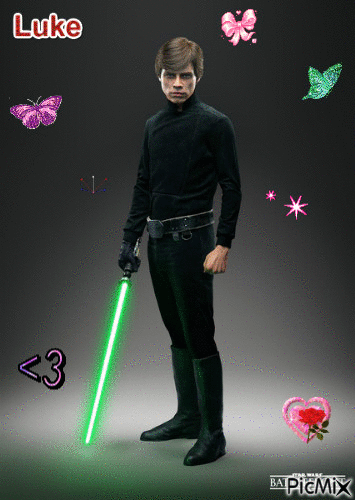 Giff Star Wars Luke créé par moi - Gratis animeret GIF