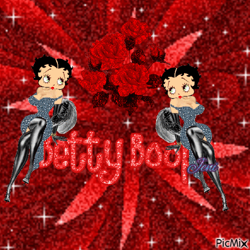 Betty boop - Bezmaksas animēts GIF