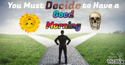 You Must Decide - Free animated GIF