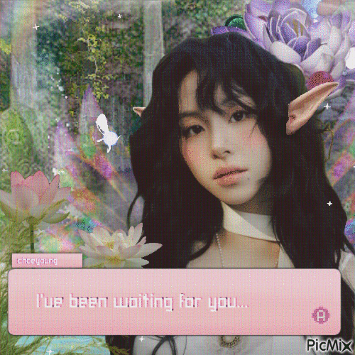 chaeyoung fairy for my sister - Bezmaksas animēts GIF