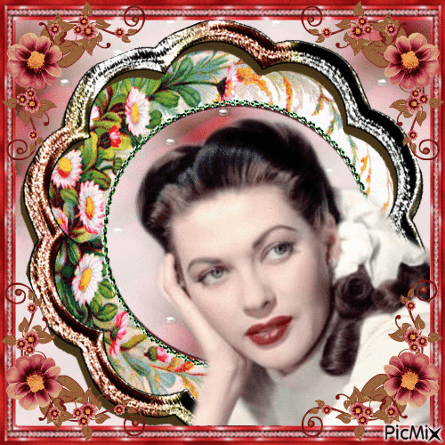 Yvonne De Carlo, Actrice Canadienne - Free animated GIF