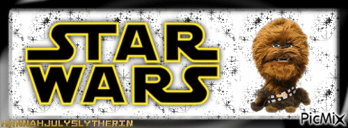 [Star Wars - Chewbacca Plushie - Banner] - Free animated GIF