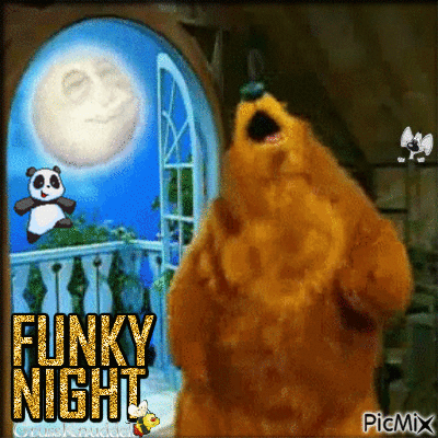 Funky Night - Безплатен анимиран GIF