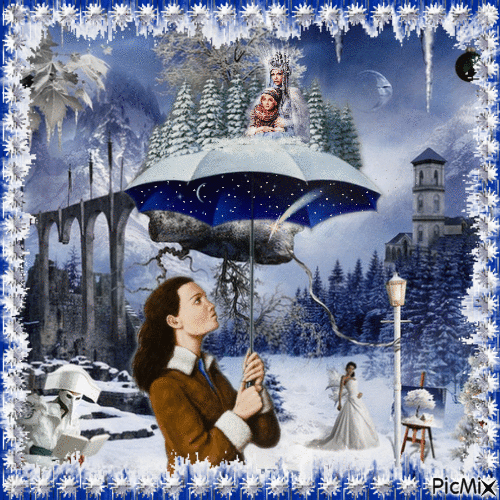 Surrealer Winter - Бесплатни анимирани ГИФ