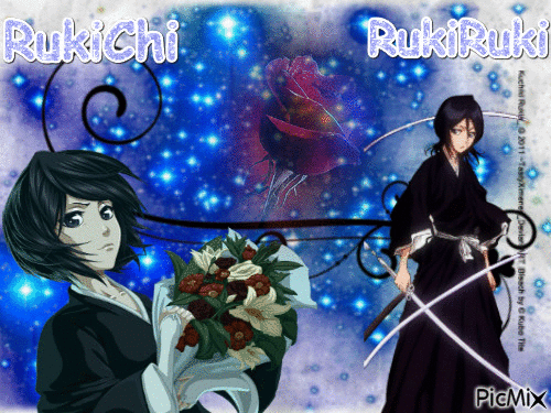 rukichi (moi) et rukiruki - GIF animé gratuit