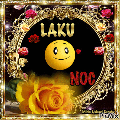 LAKU NOC - Zdarma animovaný GIF