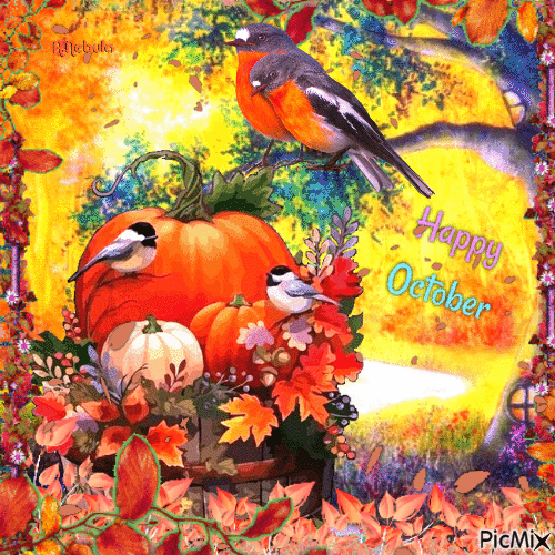 Happy October-contest - Gratis geanimeerde GIF