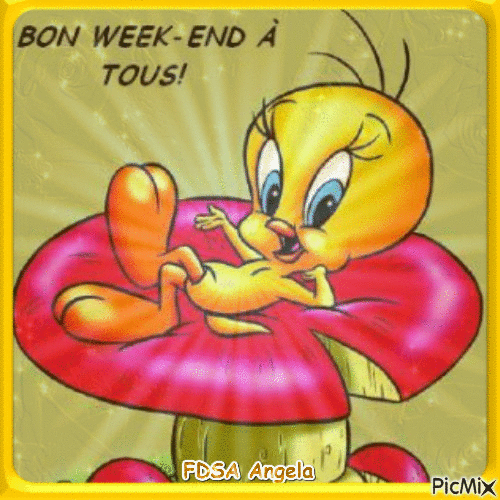Bon week-end 5 - Безплатен анимиран GIF
