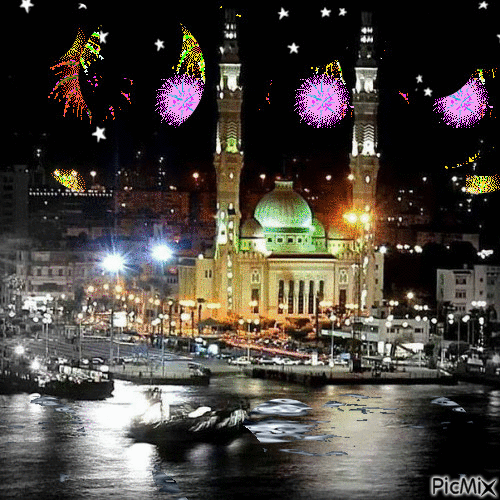 mosque ,elxandria ,EGYPT - Zdarma animovaný GIF