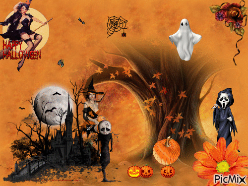 halloween - GIF animasi gratis