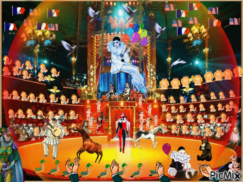 Arts du Cirque - Бесплатни анимирани ГИФ