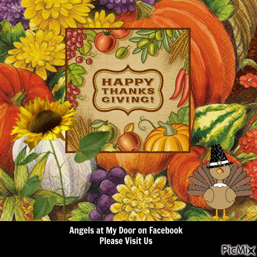 Happy Thanksgiving - Бесплатный анимированный гифка