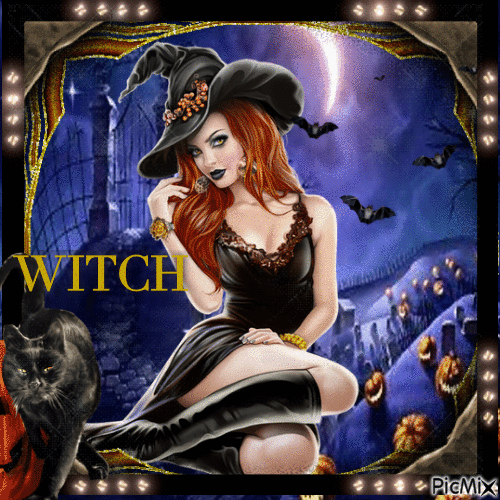 ☆☆ WITCH ☆☆ - Бесплатный анимированный гифка