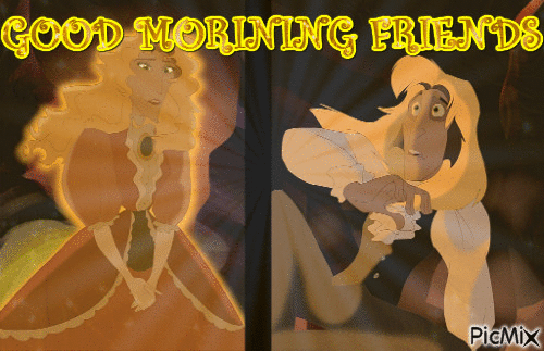 Good Morning Saga of Seven Stevens - GIF animado grátis