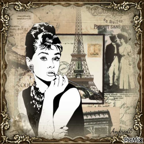 Movie stars... /Audrey Hepburn - darmowe png