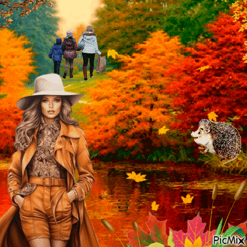 Autumn. - Darmowy animowany GIF