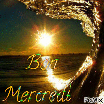 Bon Mercredi - Бесплатный анимированный гифка