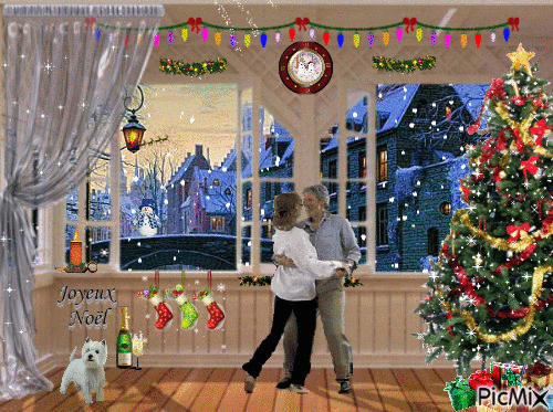 Christmas Love - Безплатен анимиран GIF