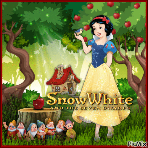 Snow White-RM-05-20-23 - GIF animé gratuit